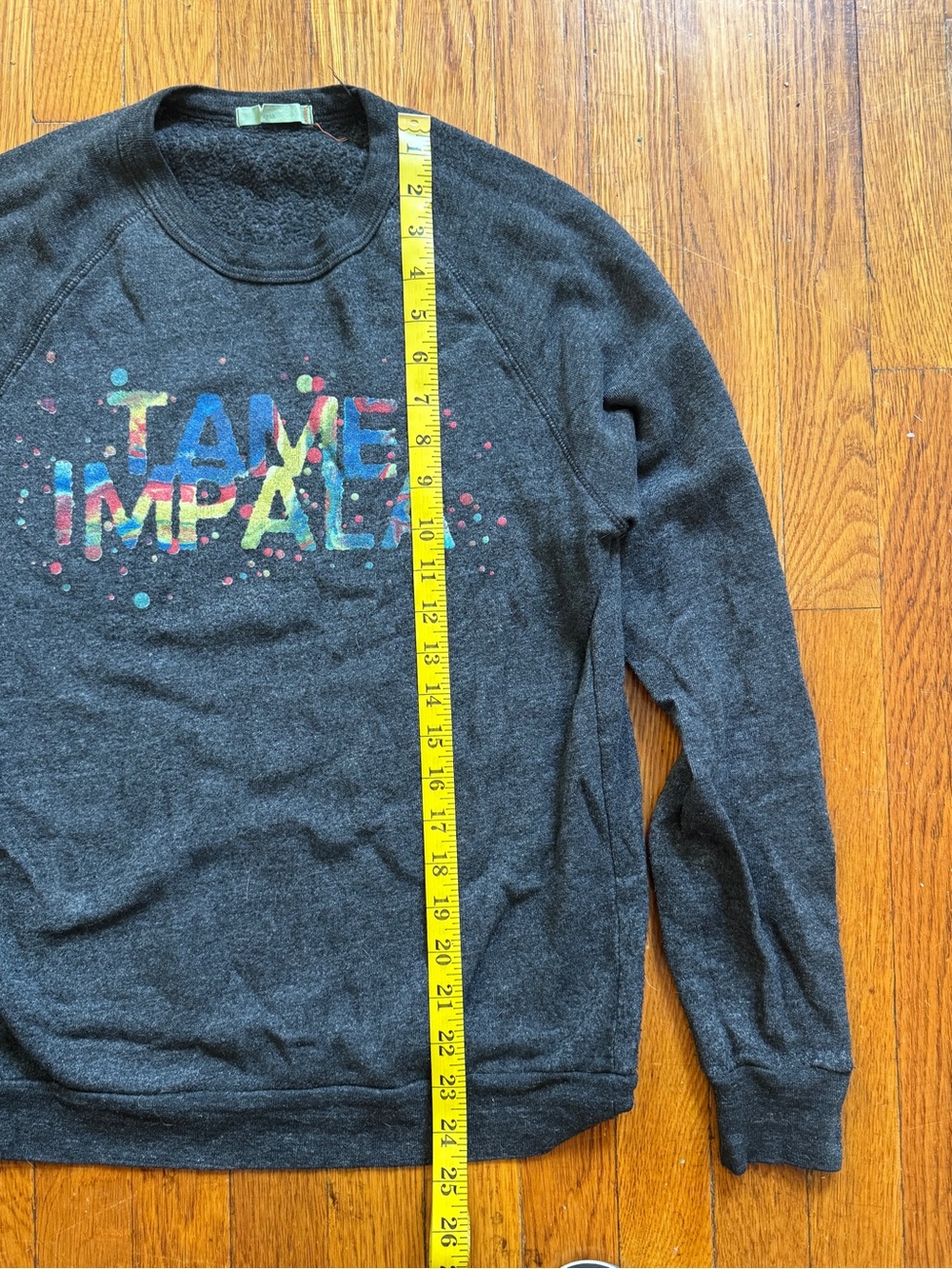 Earth Charcoal Tame Impala Graphic Unisex Crewneck Sweatshirt - Picture 3 of 6